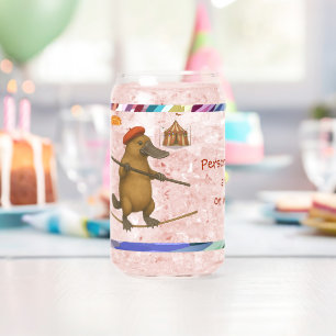 Verre Canette Personnaliser : Plato l'ornithorynque funambule