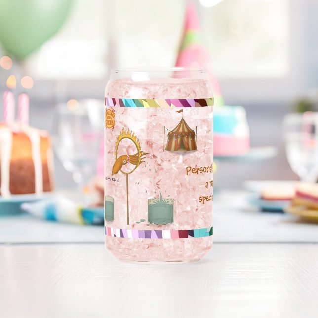 Verre Canette Personnaliser : Seiche giclante (Insitu (Anniversaire))