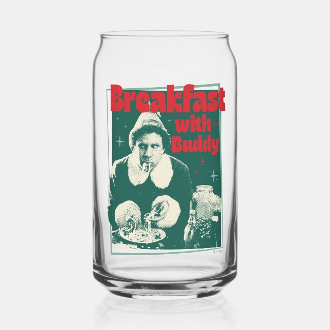 Verre Canette Petit-Déjeuner Avec Buddy (Recto)