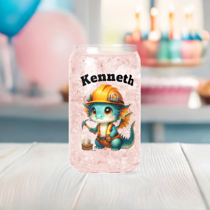 Verre Canette Petit dragon de bébé en atelier