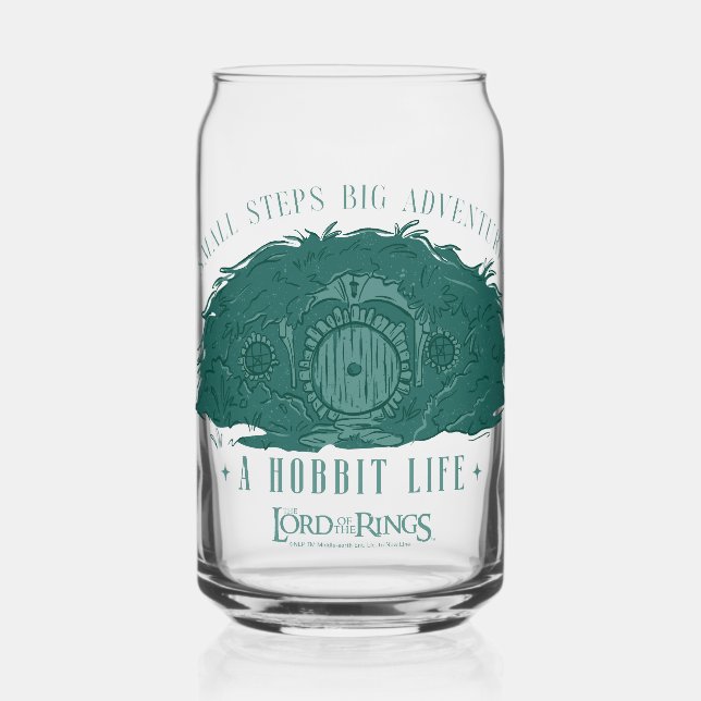 Verre Canette Petits pas, grandes aventures - Une vie de Hobbit (Recto)