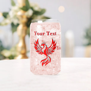Verre Canette Phoenix Imaginaire personnalisable