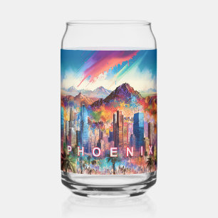 Verre Canette Phoenix Skyline coloré