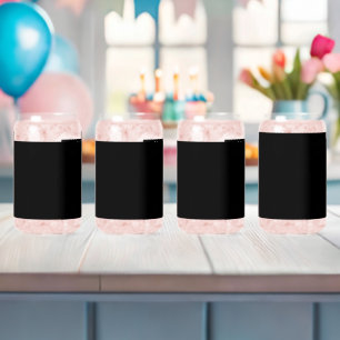 Verre Canette Photo noire et blanche captivante d'un Vintage