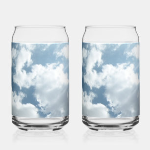Verre Canette Photographie abstraite de ciel nuageux