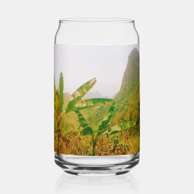 Verre Canette Piste Vang Vieng - Laos (Recto)