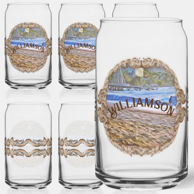 Verre Canette Plage de Los Muertos 786 (Créateur téléchargé)