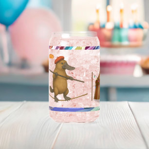 Verre Canette Platon ornithorynque funambule