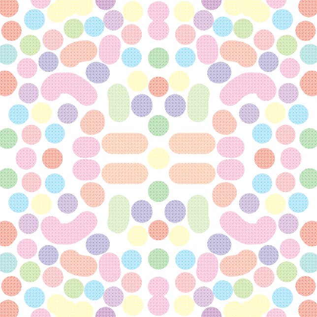 Verre Canette point de couleurs (Créateur téléchargé)