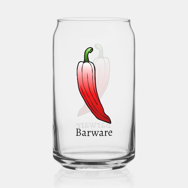 Verre Canette Poivron Rouge Long Doux (Recto)