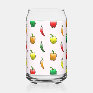 Verre Canette Poivrons et poivrons doux longs