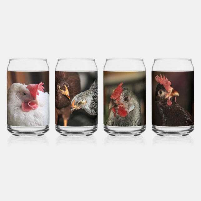 Verre Canette Poulets (Recto)