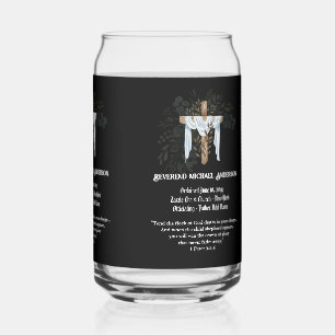 Verre Canette Prêtre nouvellement ordonné Pasteur Deacon Ministr