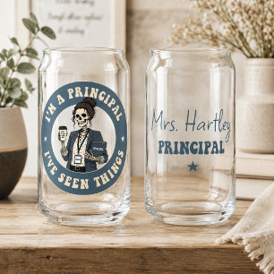 Verre Canette Principal Personnalisé Drôle