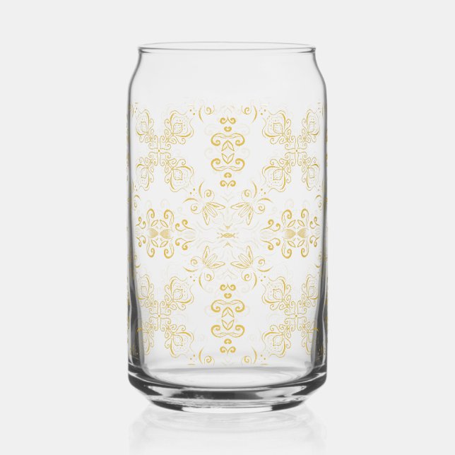 Verre Canette Printed Can Glass (Droite)
