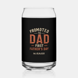 Verre Canette Promu Papa dès 2026 Première Fête des Pères Vintag