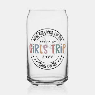 Verre Canette Que se passe-t-il sur Girls Trip Custom Girls Week