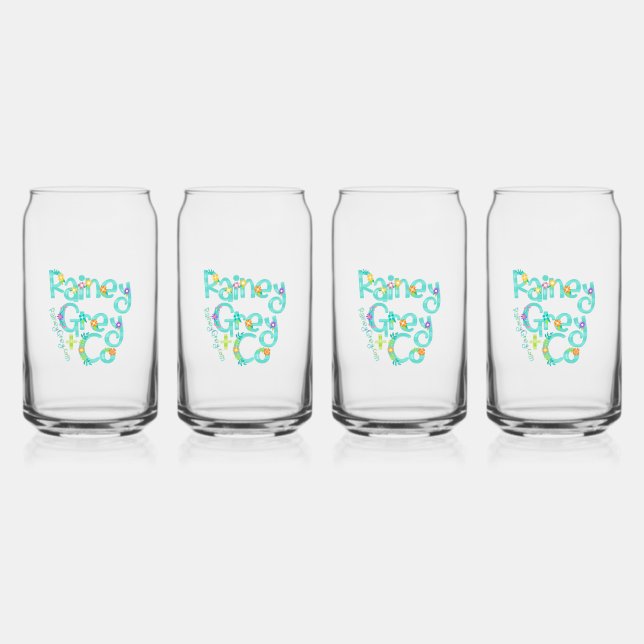 Verre Canette RAINEY GRAY + CO [logo 6] (Recto)