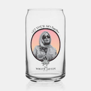 Verre Canette Rassemblez votre sh*t - Le Lotus Blanc
