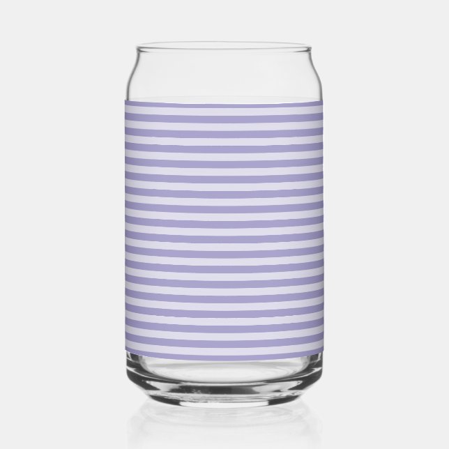 Verre Canette Rayé Violet (Recto)