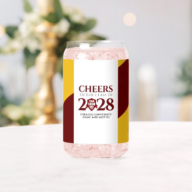 Verre Canette Red Gold School College University (Insitu (Mariage))