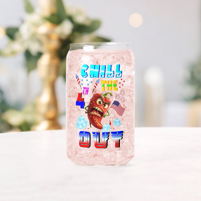 Verre Canette Refroidir le 4 juillet (Insitu (Mariage))