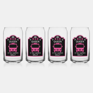 Verre Canette Reine Du Camping