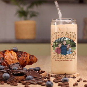 Verre Canette Retro Ce papa est la chèvre Photo