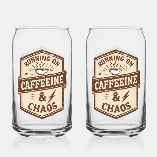 Verre Canette Retro Parent and Coffee Lover Humor (Recto)
