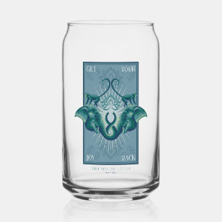 Verre Canette Retrouvez votre joie - Le Lotus Blanc