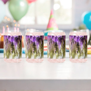 Verre Canette Rêves violets et cieux olivâtres