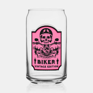 Verre Canette Rider moto Grandma