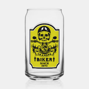 Verre Canette Rider moto Grandpa
