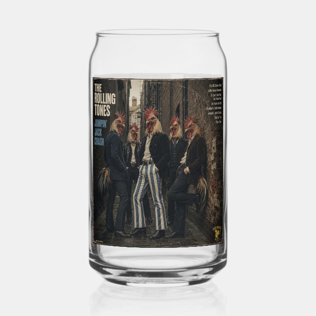 Verre Canette Rolling Tones : une parodie (Recto)