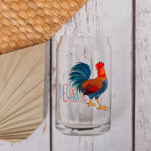 Verre Canette Rooster coloré DeColores Cursillo