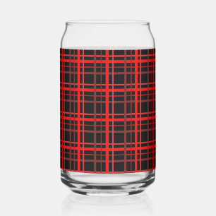 Verre Canette Rouge et noir