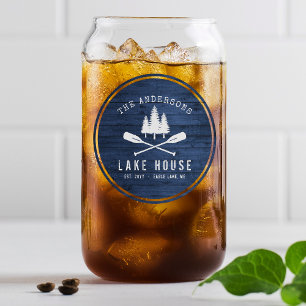 Verre Canette Rustic Lake House Boat