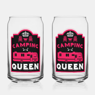 Verre Canette RV Camping Queen USA