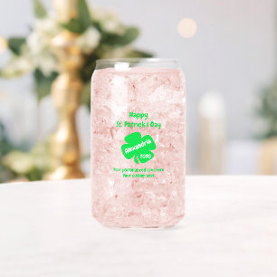 Verre Canette Saint Patrick's Day