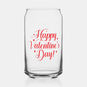 Verre Canette Saint-Valentin