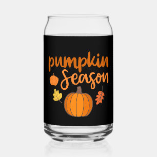 Verre Canette Saison de citrouille automne