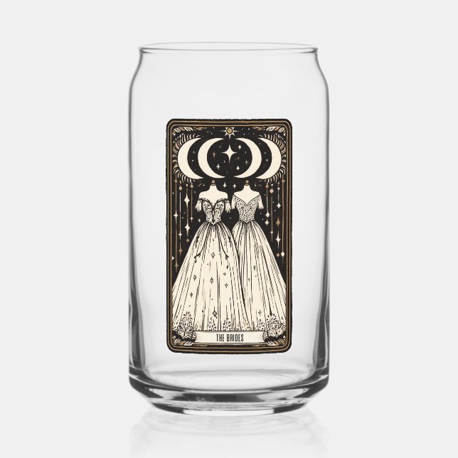 Verre Canette Salles de Tarot mariage (Recto)