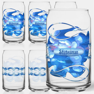 Verre Canette San Francisco Aquarium Jellyfish 0925