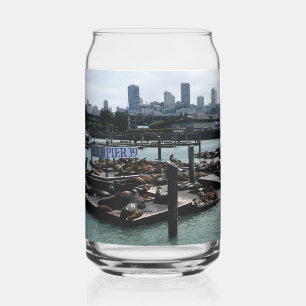 Verre Canette San Francisco et Pier 39