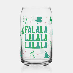 Verre Canette Sapins de Noël Falala
