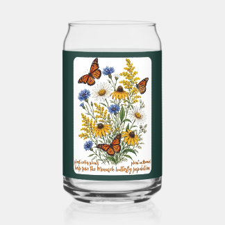 Verre Canette Sauver les papillons monarques