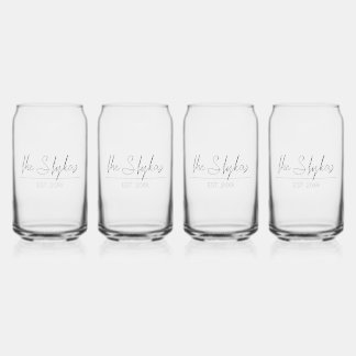 Verre Canette Script minimal |