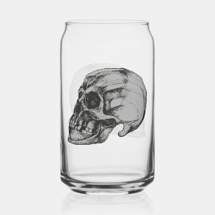 Verre Canette Séance de crâne pour Halloween