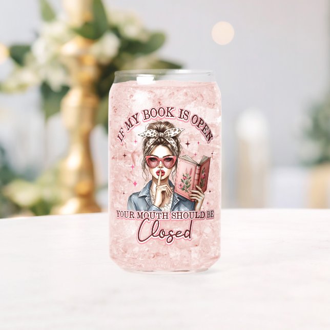 Verre Canette Si Mon Livre Est Ouvert... (Insitu (Mariage))