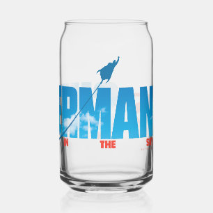 Verre Canette Silhouette Superman Skybound